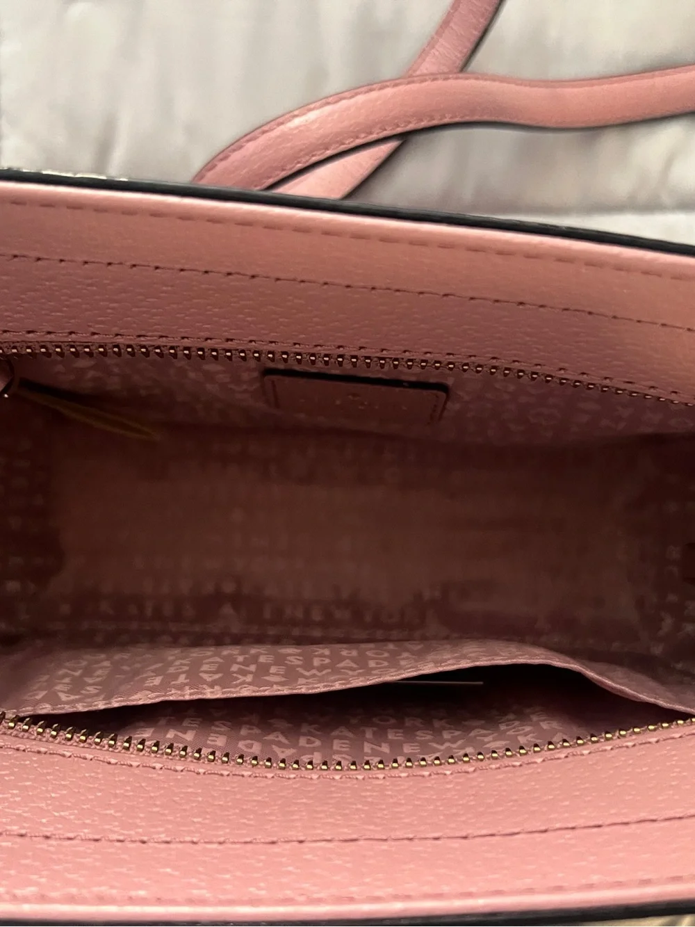kate spade Blush Pink Pebbled Leather Crossbody